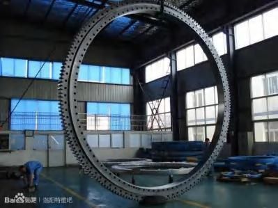 Four Contact Ball Slewing Bearing with Inner Tooth, China Gear Ring Manufacturer, Wind Turbine Using Slewing Bearing