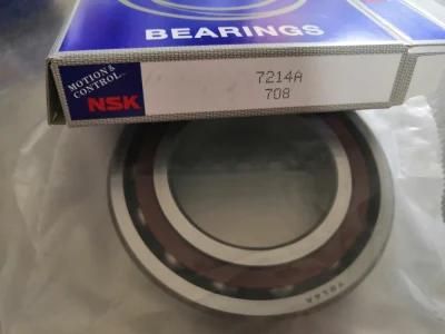 High Precision 7214A Angular Contact Ball Bearing From Cores Factory and SKF NSK NTN NSK IKO INA Distributor