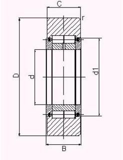 Htur Series Truck Roller Bearing Htur 2552