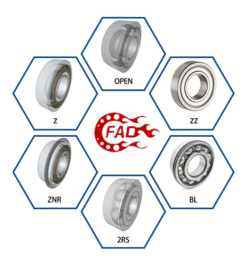 Xinhuo Bearing China Auto Bearing Factory Pen Deep Groove Ball Bearing Extra Large Bearings Single Row Deep Groove Ball Bearing