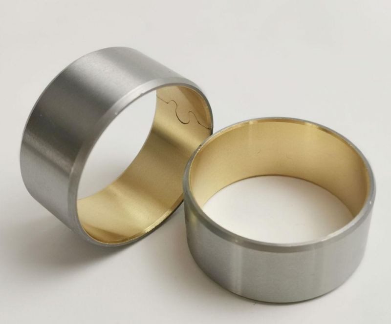 CNC steel bimetal bushing for automoblie engines