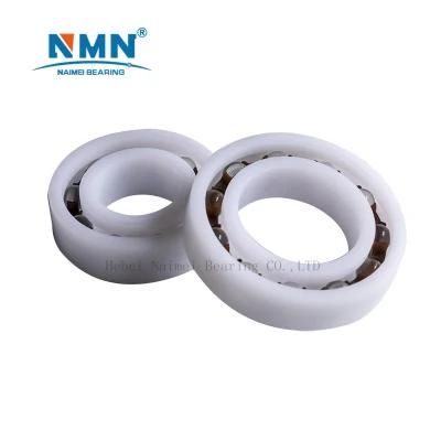 High Precision Quiet Self-Lubricating Plastic Bearings POM PP Ptee Washing Laundry Machine Fan 600 620 680 690 Seiries Ball Bearings