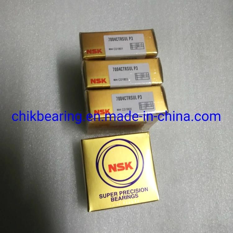 NSK Ball Bearing 7000c 7001c 7002c 7003c 7004c 7005c Angular Contact Ball Bearing for Motor separator Front Wheel Pump Shaft and Machinery Tool Parts