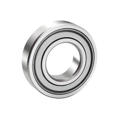 Zys 6001zz Silver High Precision Chrome Steel Single Row Deep Groove Ball Bearing with Bearing Dimension of 12mm ID 28mm Od 8mm