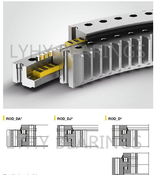Rod01847-015da15-900-000 Triple Row Roller Slewing Ring Bearing