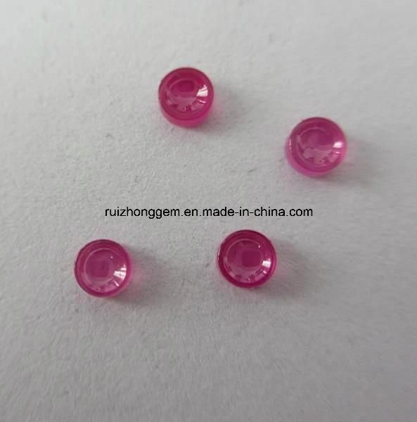 Artificial Ruby Jewel Bearing with Hole