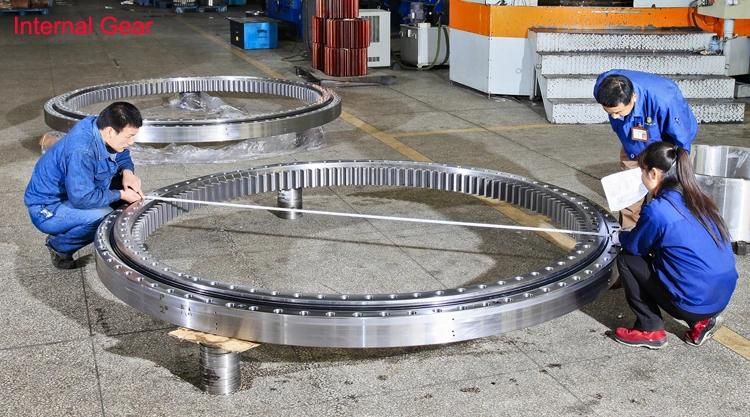 132.50.355 3832mm Triple Rows Roller Slewing Bearing with Internal Gear