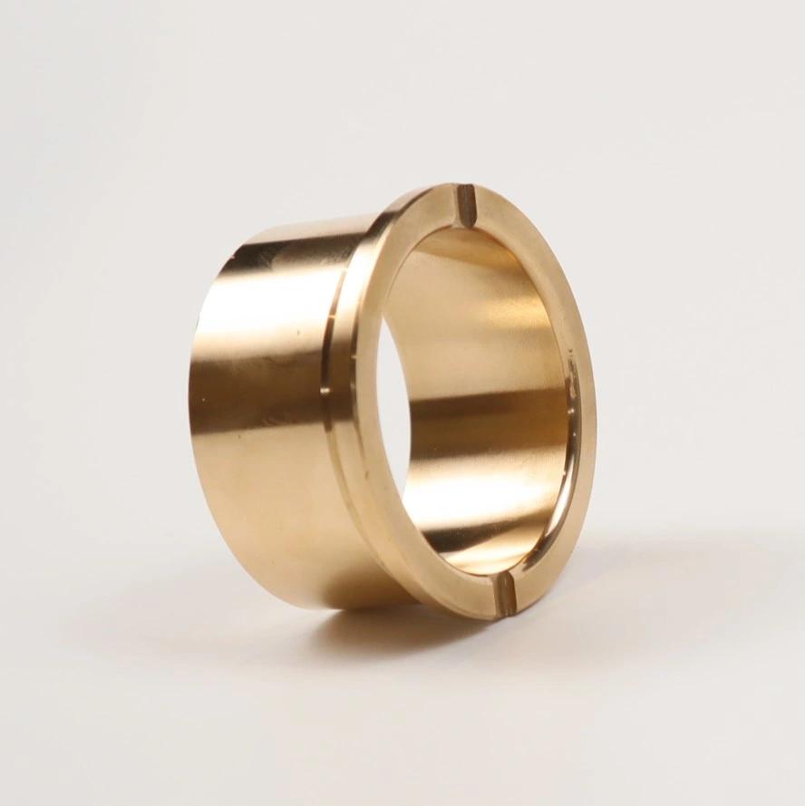 CuZn25Al5Mn4Fe3 Casting Brass Bushing with CNC Machining Technique and Variouls Kinds of Oil Grooves of Tighter Tolerance.