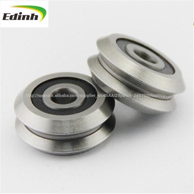 Stainless Steel Track Roller Guide U V W Groove Bearing W3 W3X Ssw3X RM3zz