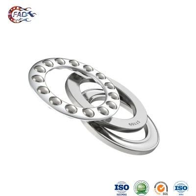 Xinhuo Bearing China Double Row Ball Bearing Manufacturers Super Speed Long Life Frictionless Plastic Bearing 62681211 51209 Thrust Bearing