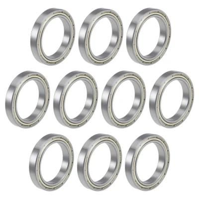 6806zz Deep Groove Ball Bearings 30mm Inner Dia 42mm Od 7mm Bore Double Shielded Chrome Steel