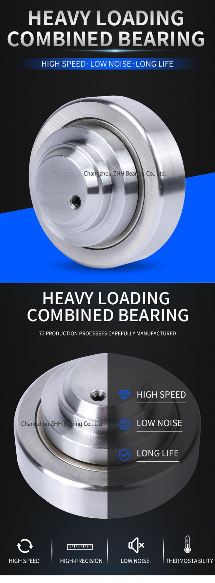 Adjustable Combined Roller Bearing Cra107.7-19p/Cra123-32p/Cra127.8-7p/4.458/4.053RS/4.054RS/4.055RS