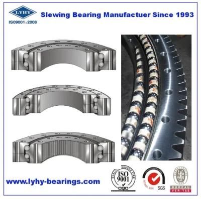 Double Row Ball Turntable Bearing External Toothed Gear Swing Bearing Crane Slewing Ring Bearing (KUD01440-030ZA15-900-000)