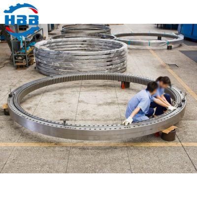 013.30.500 602mm Single Row 4 Points Contact Ball Slewing Bearing with Internal Gear