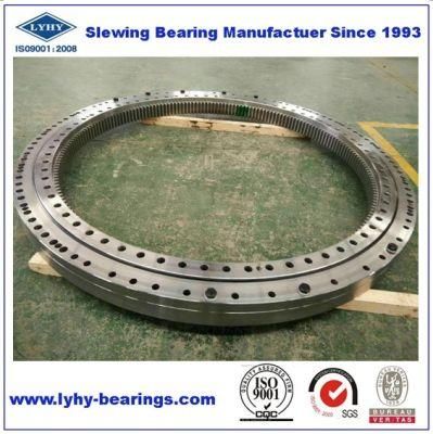 Internal Gearing Swing Bearing Double Row Ball Turntable Bearing Geared Slewing Ring Bearing