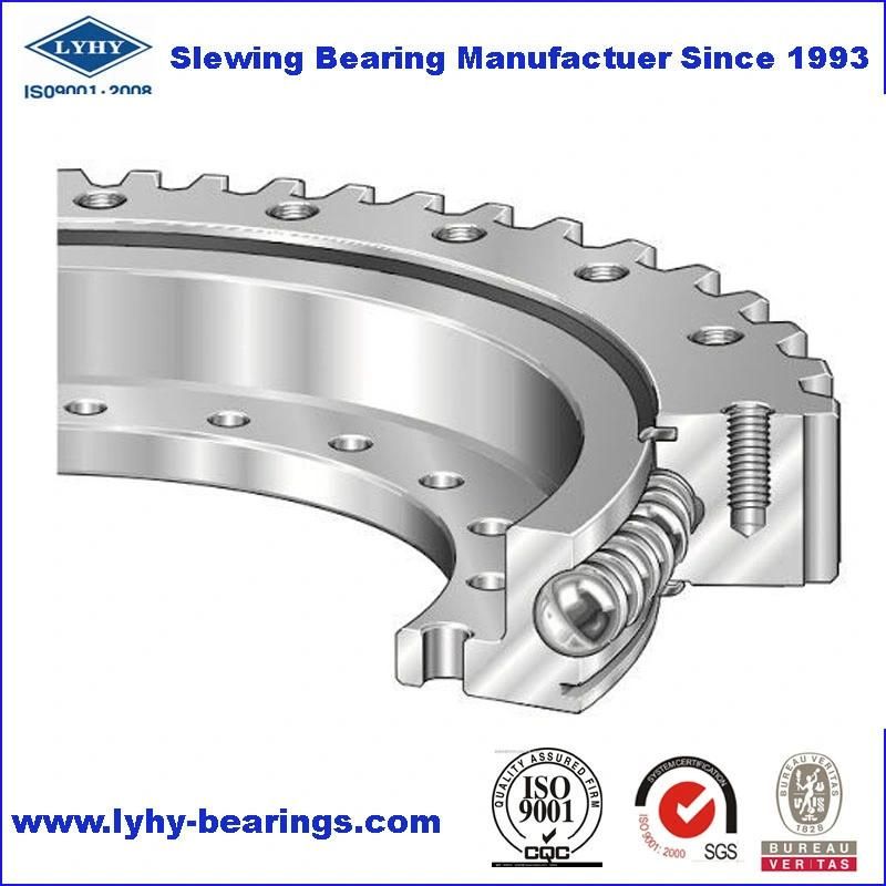 Light Types Flanged Slewing Ring Bearings Turtable Bearing 110/1300 for Truck