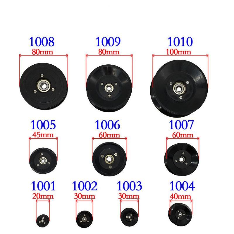 Plastic Roller Tl1006 with Ceramic Inside Plastic Guiding Pulley