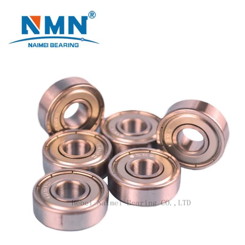 8*22*7mm Nylon Cage ABEC 9 Skateboard Bearings 608 2RS Hybrid Ceramic Si3n4 5 Balls Bearing