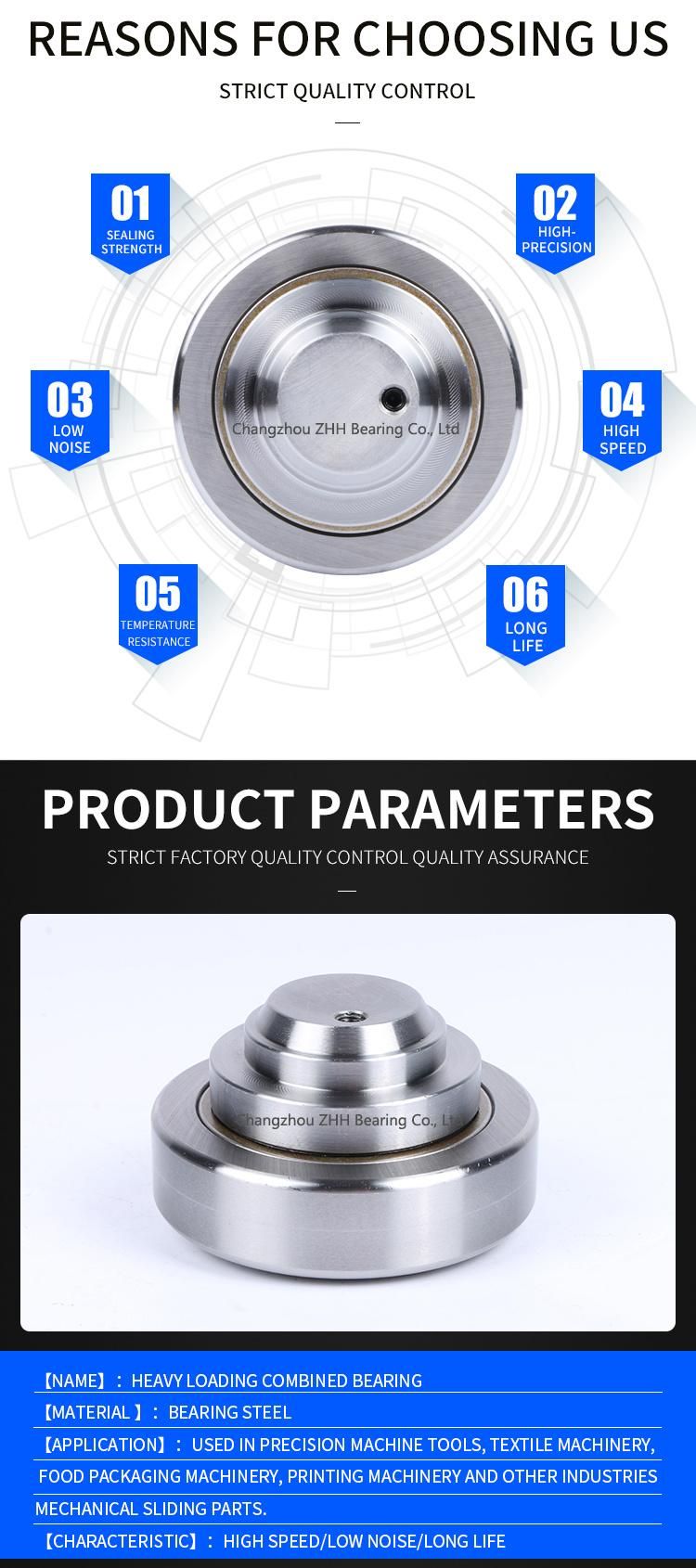 Adjustable Combined Roller Bearing Cra107.7-19p/Cra123-32p/Cra127.8-7p/4.458/4.053RS/4.054RS/4.055RS