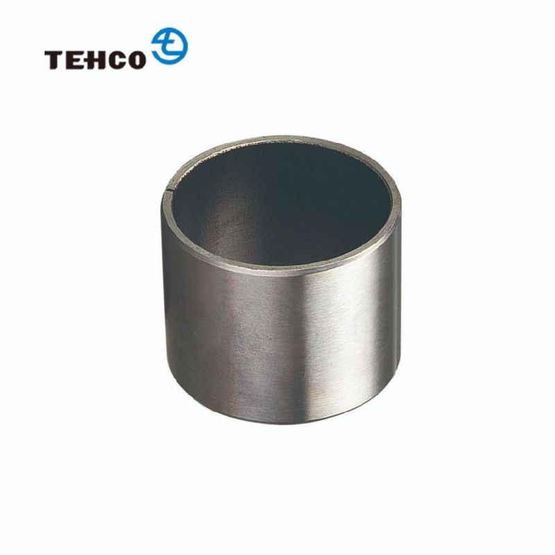 TEHCO Steel Base DU Sleeve Self Lubricating Oilless Metal PTFE Bush Oil Sliding Pap Bushing Bearing for Print and Woven Machine.