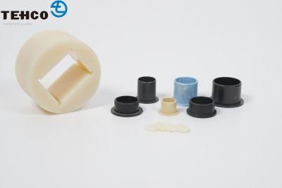 Factory price cnc turning plastic sleeve bushing nylon sleeve bushing Various shoulder nylon bush