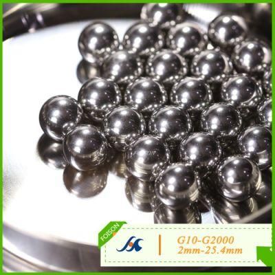 2.381mm 3.175mm Gcr15/AISI 52100/100cr6/Suj-2 Chrome Steel Balls Supplier for Car Safety Belt Pulley/Sliding Rail