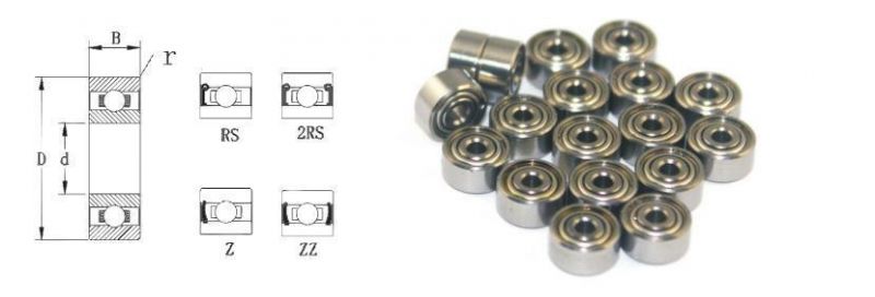 Miniature Bearing Micro Miniature Bearings Miniatura De Motor Mini Cage