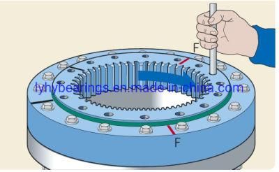 Replaced Ring Bearing Slewing Ring Bearing Rks. 212140106001