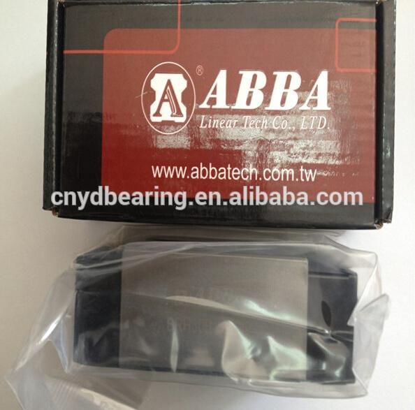 Original Taiwan Linear Guideway Block Bearing for CNC Machine (Abba Brs15b Brs20b Brs25b Brs30b Brs35b Brs45b)