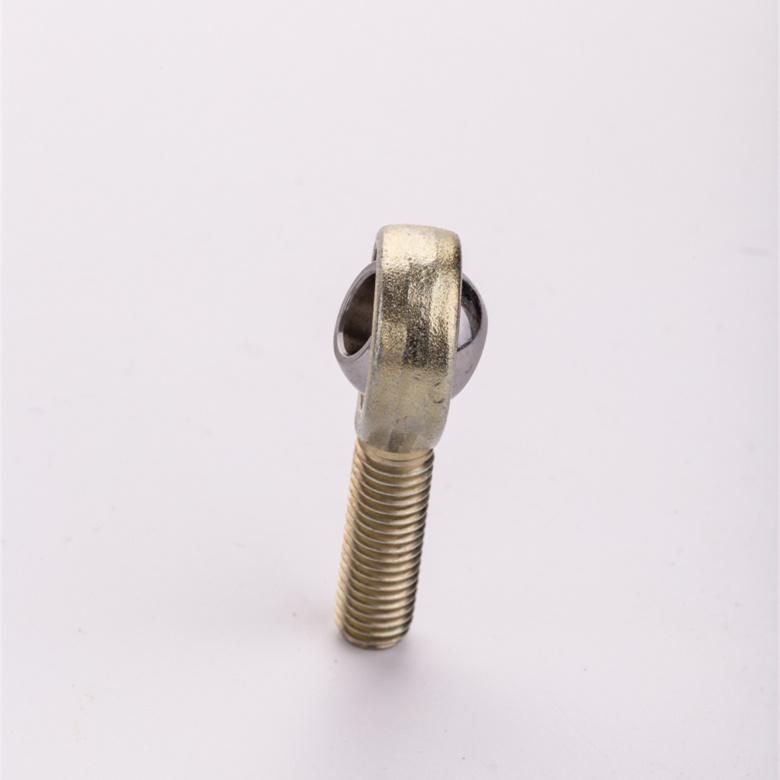 POS Series 45# Steel Male Thread Self-Lubricating Straight Rod Ends Bearing