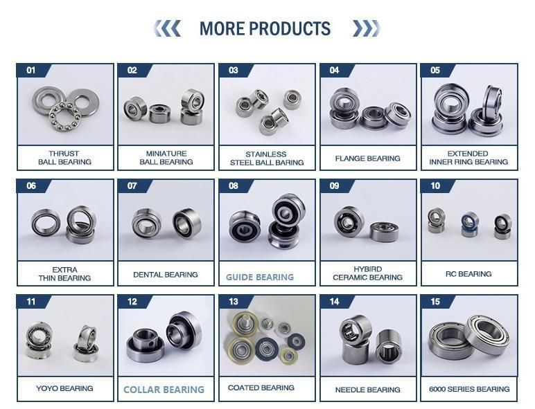 China Supplier High Quality Deep Groove Ball Bearing