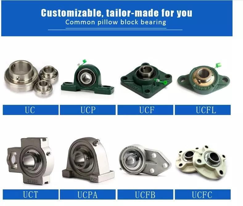 NTN NSK Fyh NACHI Pillow Block Insert Ball Bearing UC205-13 UC205-14 UC205-15 UC205-16 UC205 Roller Bearing Rolling Bearing Wheel Bearing Auto Parts Kbc Bearing