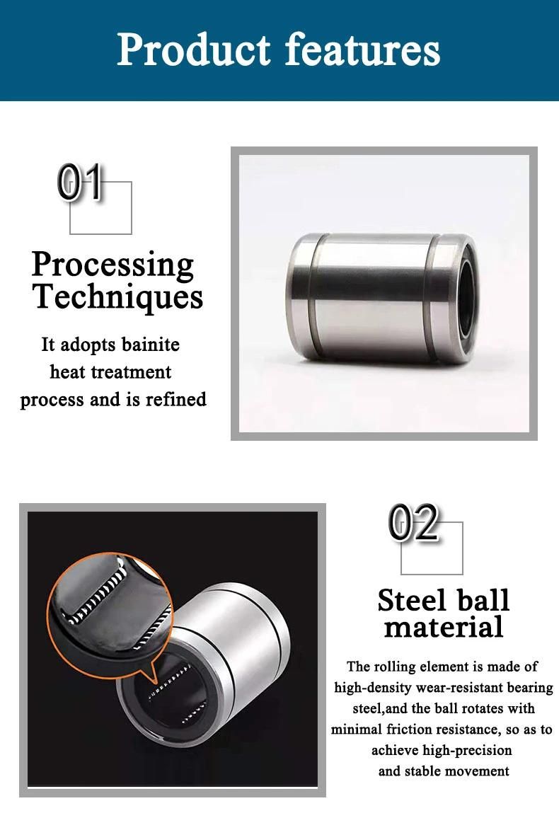 IKO Lme8luu Lme12luu Lme16luu Lme20luu Paper Maker Bearing/Linear Bearing