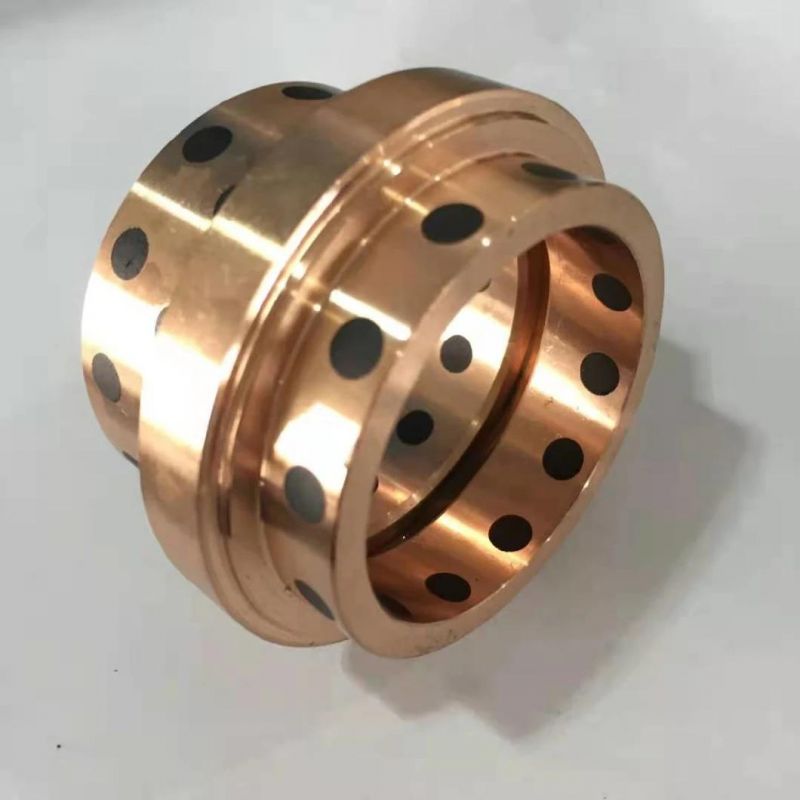 Graphite Plug Bronze Sleeve Bushing Self-lubricating