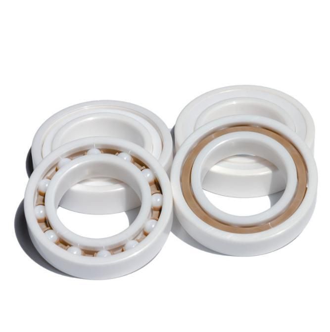 Htmw Zirconia Ceramic Ball Bearing 6205-2RS 25X52X15 mm All-Ceramic Deep Groove Ball Bearings