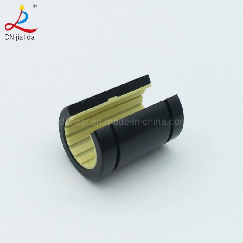 3D Printer Polymer Bushing Bearing Oilless Open Anodized Aluminum Adapter Plastic Linear Plain Bearing (LM 10-12-16-20-25-30-40-50 OP)