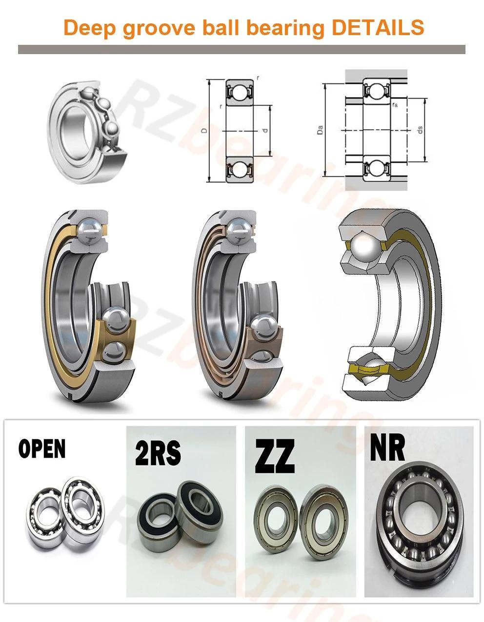 Bearing Low Noise Miniature Ball Bearing Spare Parts Bearing 6202 Deep Groove Ball Bearing in Stock