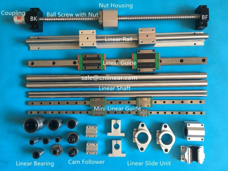 CNC Router 3D Printer Kit Linear Motion Ball Bearing Slide Scs8luu Scs10luu Scs12luu Scs13luu Scs16luu Scs20luu Scs25luu Scs30luu Scs35luu Scs40luu Scs50luu