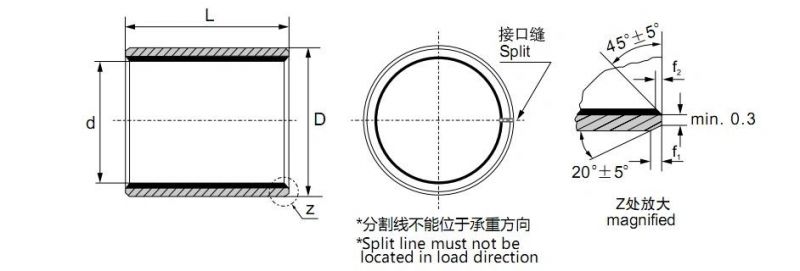 Sf-1d Du Oilless Bearing Bushing