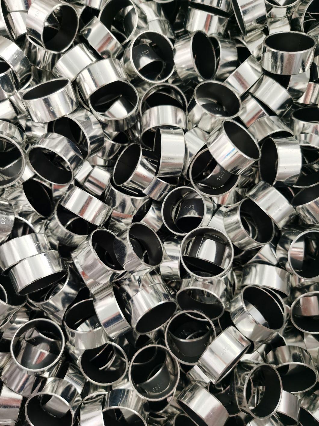 TCB100 Steel DU Sleeve Self Lubricating Oilless Metal PTFE Bush Oil Sliding Pap Bushing Bearing