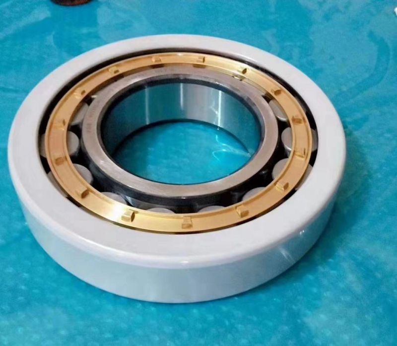 Cylindrical Roller Bearing Nu228becmc3vl2071 Insulation Bearing with a Ceramic Coating and a Preparation Method Belongs to Technical Field of Rolling Bearings