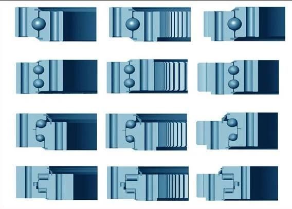 Internal Gear Slewing Ring Bearing 1078DBS101y  Rotary Bearing