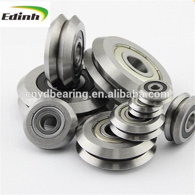 Stainless Steel Track Roller Guide U V W Groove Bearing W3 W3X Ssw3X RM3zz