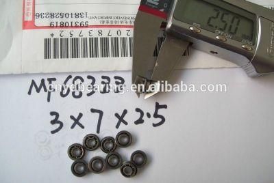 Metric Size Metal Shielded Flanged Bearing 6X17X6mm F606zz