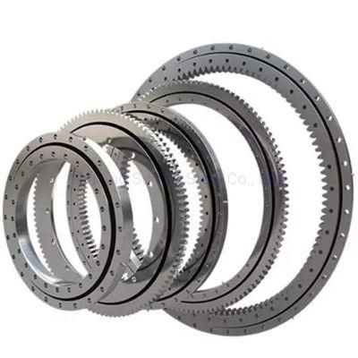 Small Tower Crane Slewing Ring Bearing, Trailer Ball Bearing Turntable Slewing Ring 014.30.560