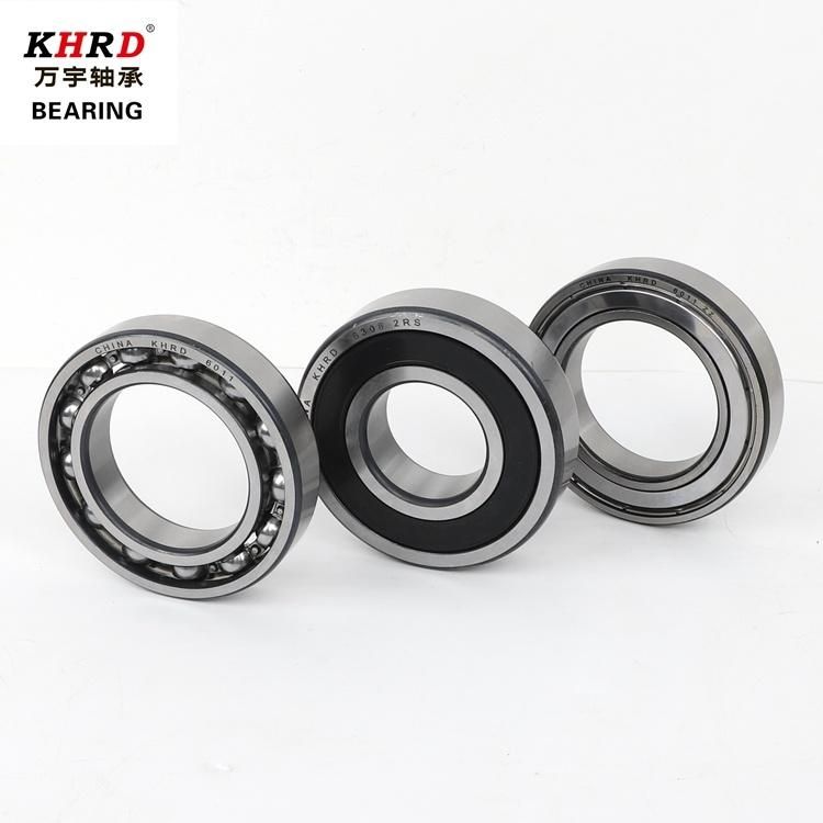 High Quality Deep Groove Ball Bearing 6205 6205zz 6205RS 2RS C3 Khrd Bearing Size 25*52*15mm