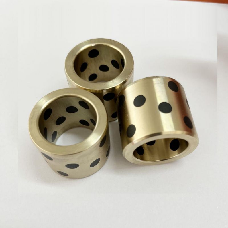 Lubrication Excavator Bronze Oilless Plain Bushing