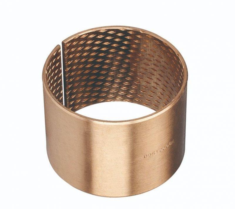 Manufacturer Customize Sleeve Copper Alloy Bushing Made of CuSn8P With Diamond Oil Socket for Agriculture and Forest Machine.