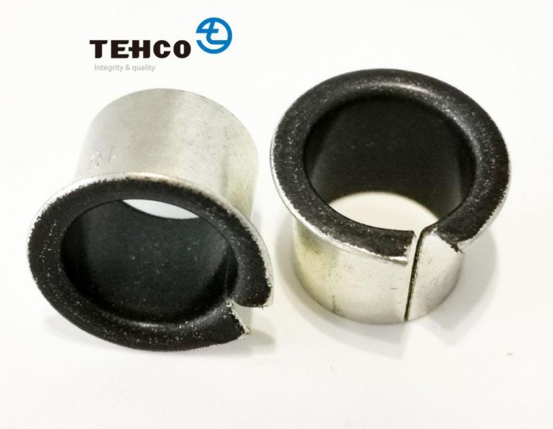 Manufacturer Wholesale Steel Base Composite Metal Bush Wrapped Sleeve PTFE DU Bear Print Machine Self-lubricating Bushing.