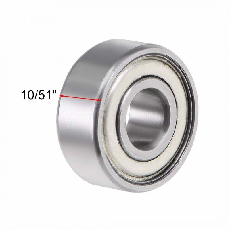 R3-Zz Bearing 3/16"X1/2"X10/51" Miniature Ball Bearing Double Metal R3zz Radial Ball Bearing